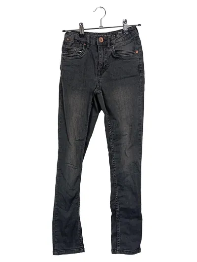 Garcia Jeans Kinder Jeans Regular Fit Schwarz Gr. 152 L28 Baumwolle