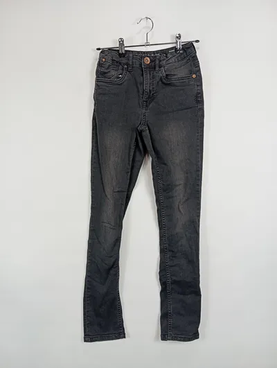 Garcia Jeans Kinder Jeans Regular Fit Schwarz Gr. 152 L28 Baumwolle
