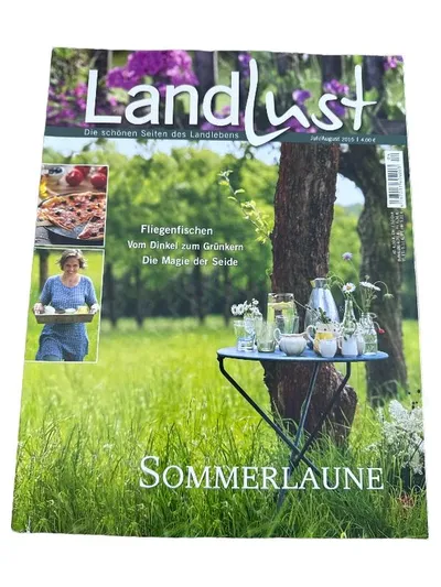 Landlust Zeitschrift Juli/August 2015 Sommerlaune Natur Garten