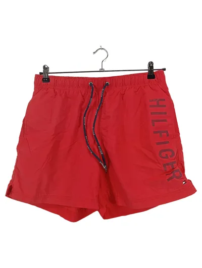 Tommy Hilfiger Badeshorts Herren Rot Gr. M Schwimmshorts