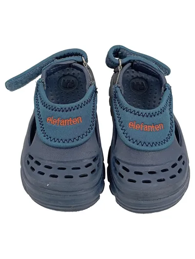 Elefanten Kinder Badeschuhe Gr. 21 Blau Aqua-Schuhe Wasserschuhe