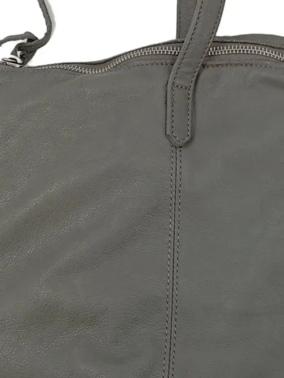 Liebeskind Berlin Damen Leder Henkeltasche Shopper Grau Groß 50cm