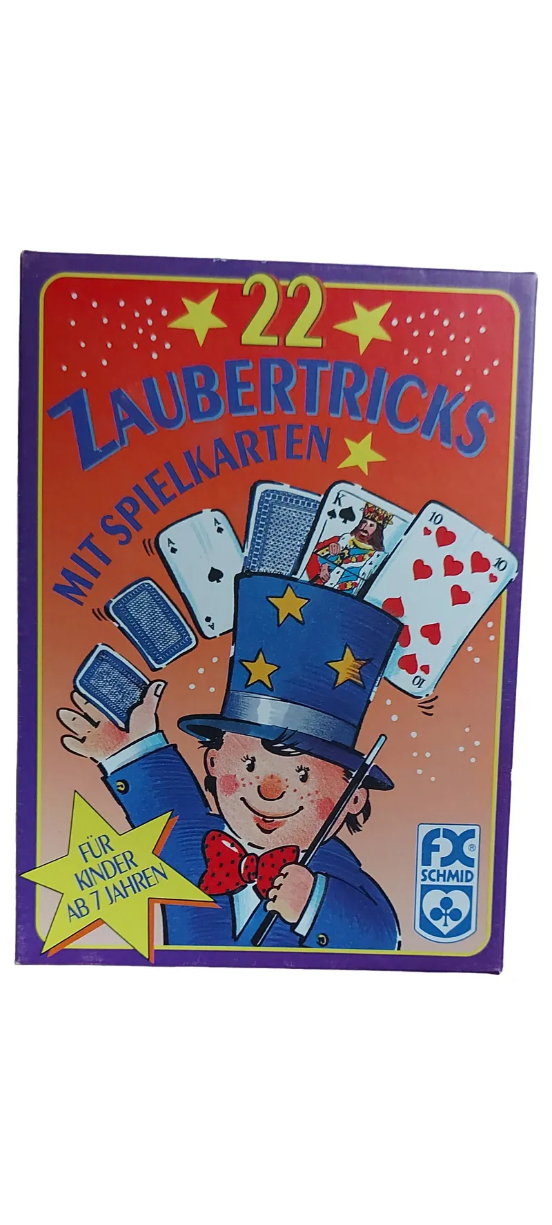 FX Schmid Zauberkasten 22 Zaubertricks mit Spielkarten für Kinder 1