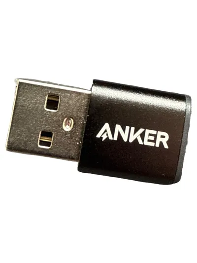 Anker USB-A auf USB-C Ladekabel Datenkabel geflochten Grau