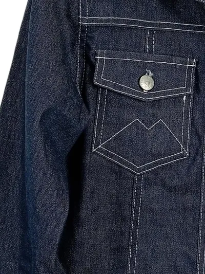 PYRAMID Damen Jeansjacke Gr. 40/L Blau Casual Denim Jacke