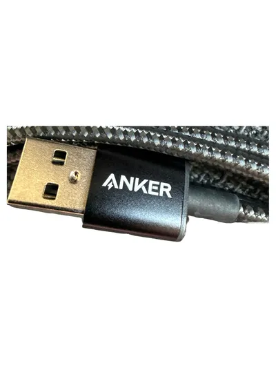 Anker USB-A auf USB-C Kabel geflochten Schwarz Ladekabel Datenkabel