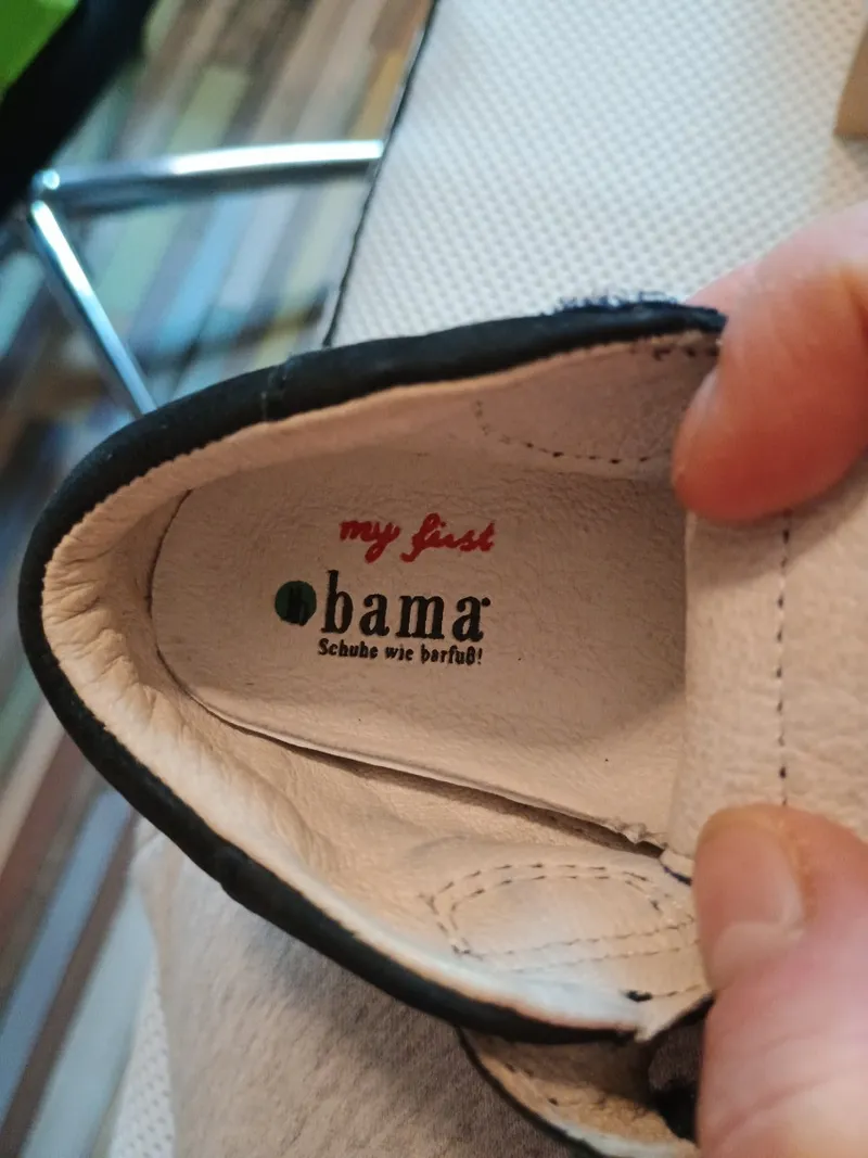 BAMA Krabbelschuhe Kinderschuhe Gr. 17 Mehrfarbig Klettverschluss Lauflernschuhe 2