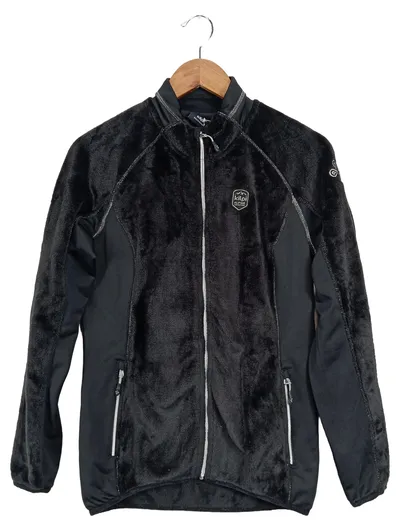 KILPI Damen Fleecejacke Gr. 40 Schwarz Outdoor Sport Jacke
