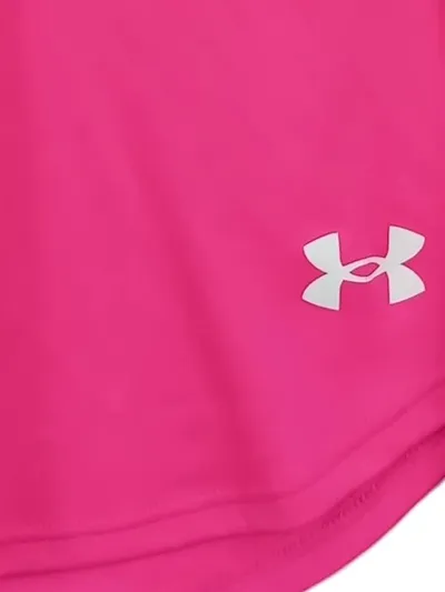 Under Armour Kinder Langarmshirt Sportshirt Pink Gr. 146 Logo