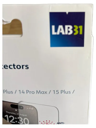 LAB31 Displayschutzfolie iPhone 13 Pro Max 14 Plus 14 Pro Max 15 Plus 15 Pro