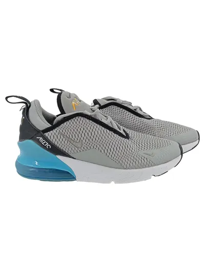 Nike Air Max 270 Sportschuhe Kinder Grau Größe 35 Sneaker