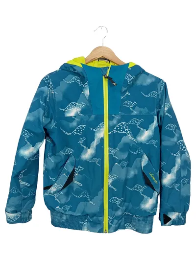Chiemsee Kinder Outdoorjacke Gr. 140 Blau Sportlich mit Kapuze