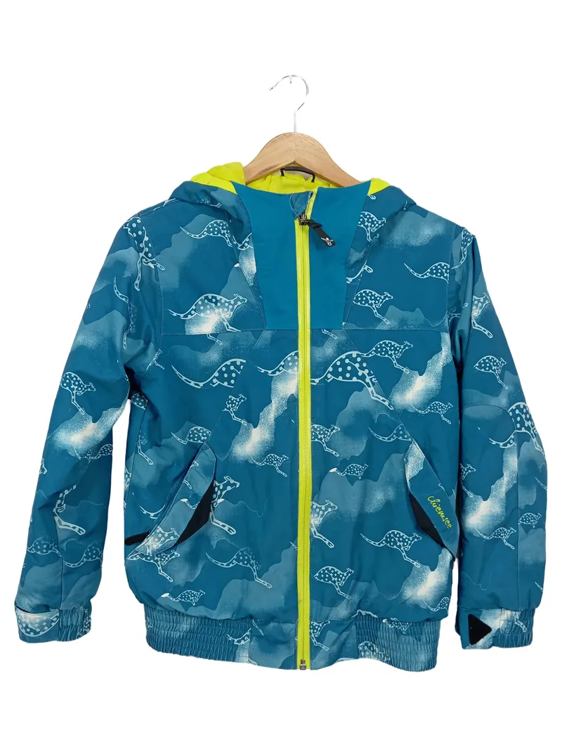 Chiemsee Kinder Outdoorjacke Gr. 140 Blau Sportlich mit Kapuze 1