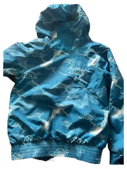 Chiemsee Kinder Outdoorjacke Gr. 140 Blau Sportlich mit Kapuze 2