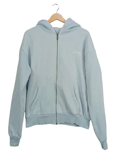 Elevate Herren Sweatjacke Kapuzenjacke Reißverschluss Blau Gr. XL