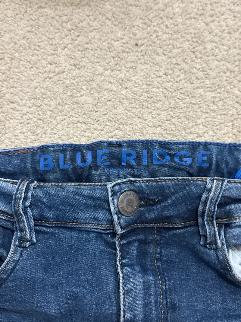 Blue Ridge Kinder Jeans Skinny Fit Blau Gr. 146 Baumwolle Casual 3
