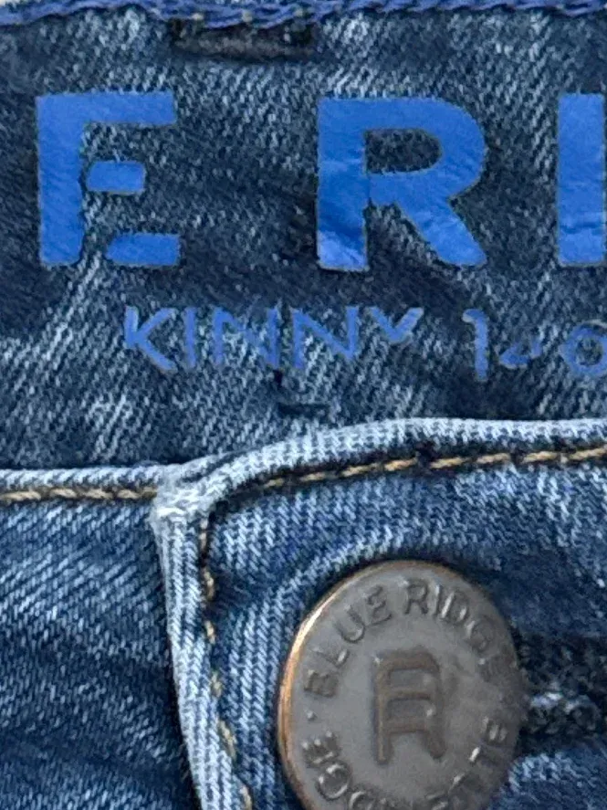 Blue Ridge Kinder Jeans Skinny Fit Blau Gr. 146 Baumwolle Casual 4
