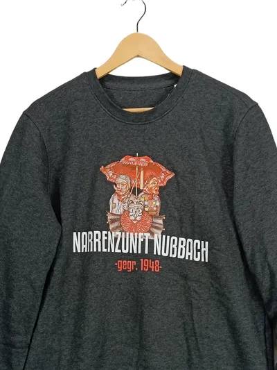 Stanley/Stella Herren Sweatshirt Narrenzunft Nubrach Grau L
