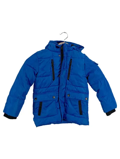 Unlimited DVSN Kinder Steppjacke Outdoor Gr. 104 Blau Winterjacke