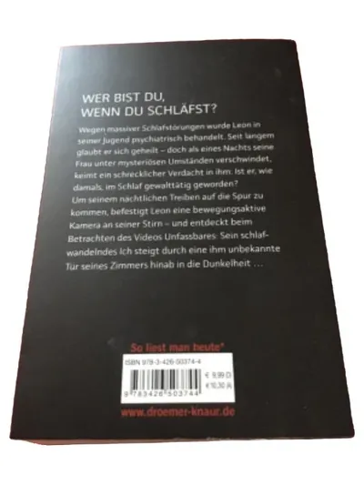 Droemer Knaur Wer bist du, wenn du schläfst? Psychothriller Horror Thriller