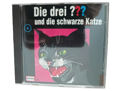 Die drei ??? und die schwarze Katze Hörspiel CD EUROPA Deutsch