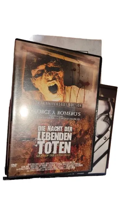 Die Nacht der lebenden Toten DVD George A. Romero Kult Horrorfilm