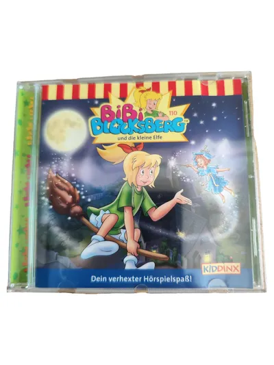 Bibi Blocksberg 110 und die kleine Elfe CD Hörspiel KIDDINX Deutsch