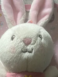 BABY GLÜCK Greifling Hase Holz Mehrfarbig Baby Spielzeug 2