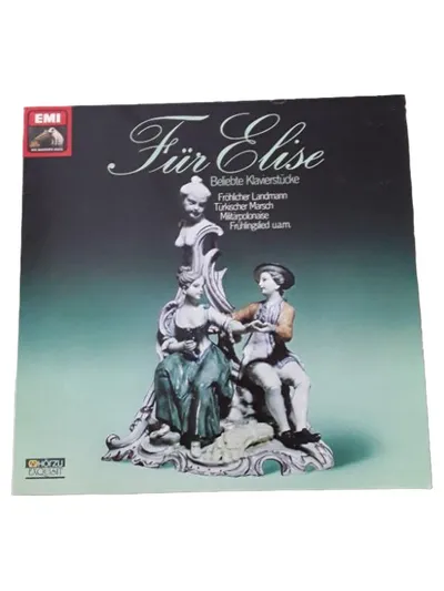 Für Elise Beliebte Klavierstücke Vinyl LP EMI Klassik Schallplatte