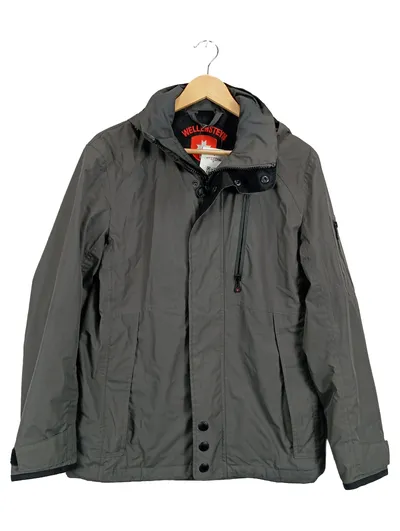 Wellensteyn Outdoorjacke Herren Gr. S Grau Polyester Jacke