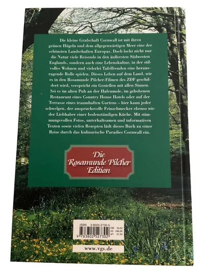 Egmont VGS Rosamunde Pilcher Edition Cornwall Reiseführer Kochbuch Rezepte