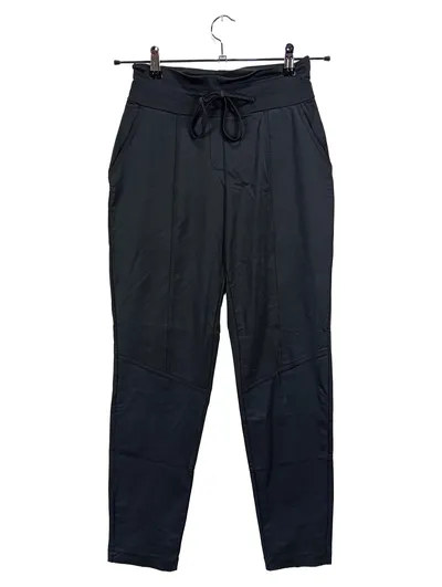 Comma Damen Jogginghose Gr. 36/S Schwarz Stretch Freizeithose