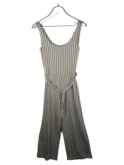 ONLY Damen Jumpsuit Gr. S weiß schwarz gestreift Viskose Casual Freizeit
