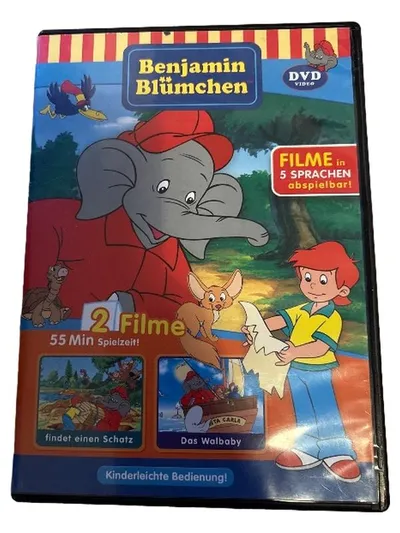 Benjamin Blümchen DVD Schatz Walbaby Kinderfilm Abenteuer 55 Min