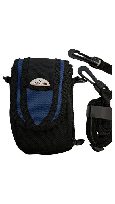 Samsonite Handytasche Schwarz Blau Praktisch Handy Tasche 7x13cm