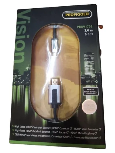 PROFIGOLD PROV1702 High Speed HDMI Kabel Ethernet 2m HDMI zu Micro HDMI