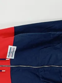 FC Bayern München Hoodie Herren Gr. L Rekordmeister Rot Navy Kapuzenjacke 4