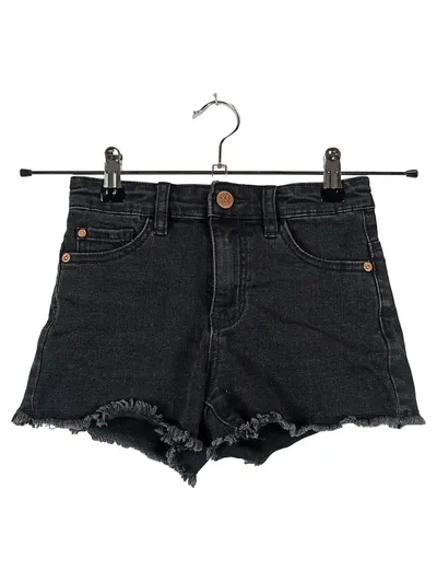 Indian Blue Jeans Kinder Shorts Gr. 146 Schwarz Casual Baumwolle