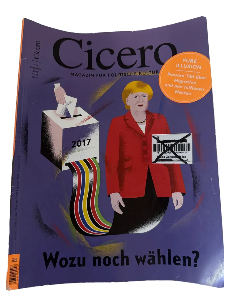 Cicero Magazin Politische Kultur Feb 2017 Merkel Wahl Migration Tibi 1