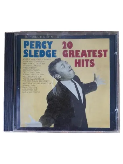 Percy Sledge 20 Greatest Hits CD R&B Soul Musik Album Best Of