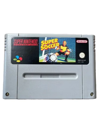 Nintendo Super Soccer SNES Spiel Modul PAL Fußball Klassiker Retro 90er