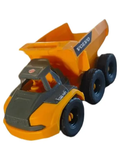 Dickie Toys Volvo Muldenkipper Spielzeugauto Baufahrzeug Gelb 14,5 cm