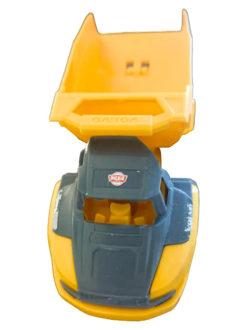 Dickie Toys Volvo Muldenkipper Spielzeugauto Baufahrzeug Gelb 14,5 cm 2