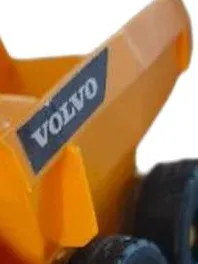 Dickie Toys Volvo Muldenkipper Spielzeugauto Baufahrzeug Gelb 14,5 cm 3