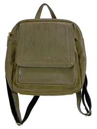 Steve Madden Rucksack Damen Oliv Kunstleder Casual Tasche 1