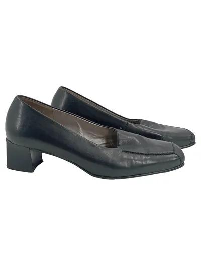 Gabor Damen Slipper Klassisch Schwarz Gr. 40.5 Elegante Business Schuhe