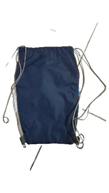 Deuter Turnbeutel Sportbeutel Gymbag Blau Kariert 27x42 cm