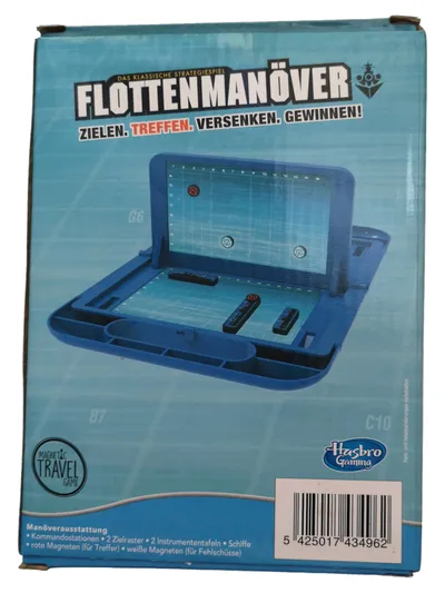 Flottenmanöver Hasbro Gaming Magnetic Travel Game Brettspiel Kinder 7+ Jahre