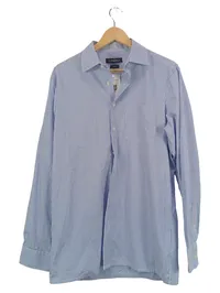 Dornbusch Herren Business Hemd gestreift Gr. 40 Blau 1