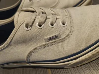 Vans Authentic Sneaker Low Damen Gr. 38 Weiß Canvas Schnürung
